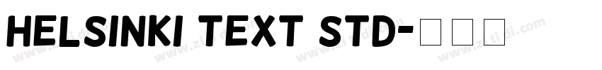 helsinki text std字体转换